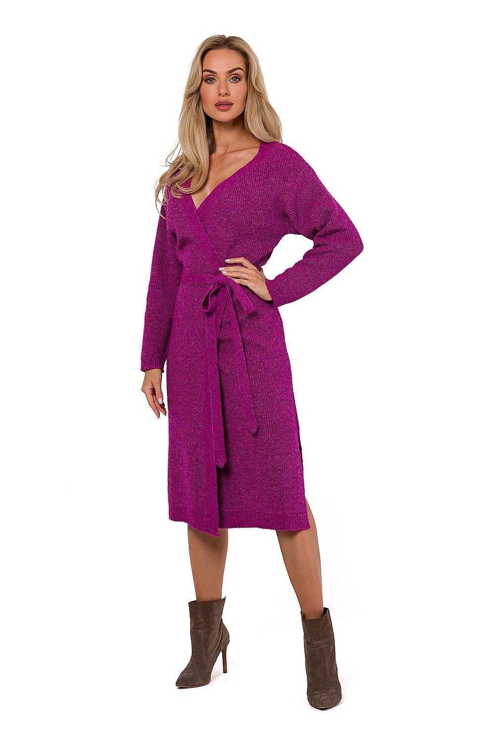 Wrap Dress in Pink