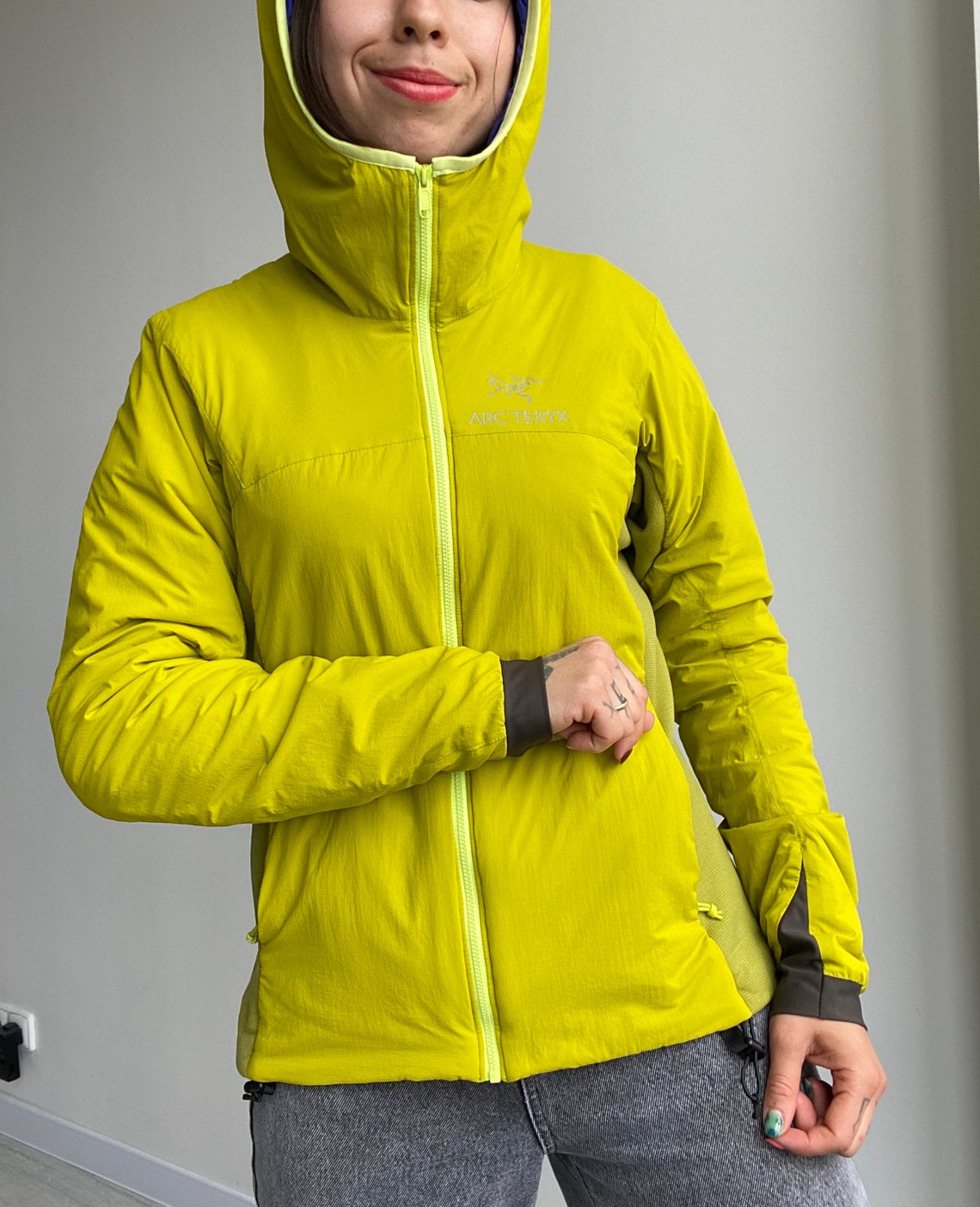 Arcteryx Arcteryx Atom LT Hoody Hoodie Jacket Yellow Womens Etsy