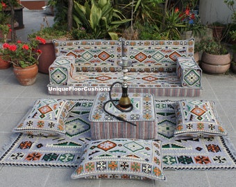 middle eastern floor pillows