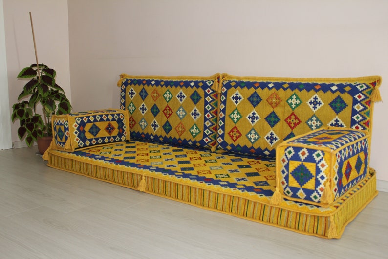 Arabic Style Floor Seating Setfloor Seating Arabicfloor Etsy