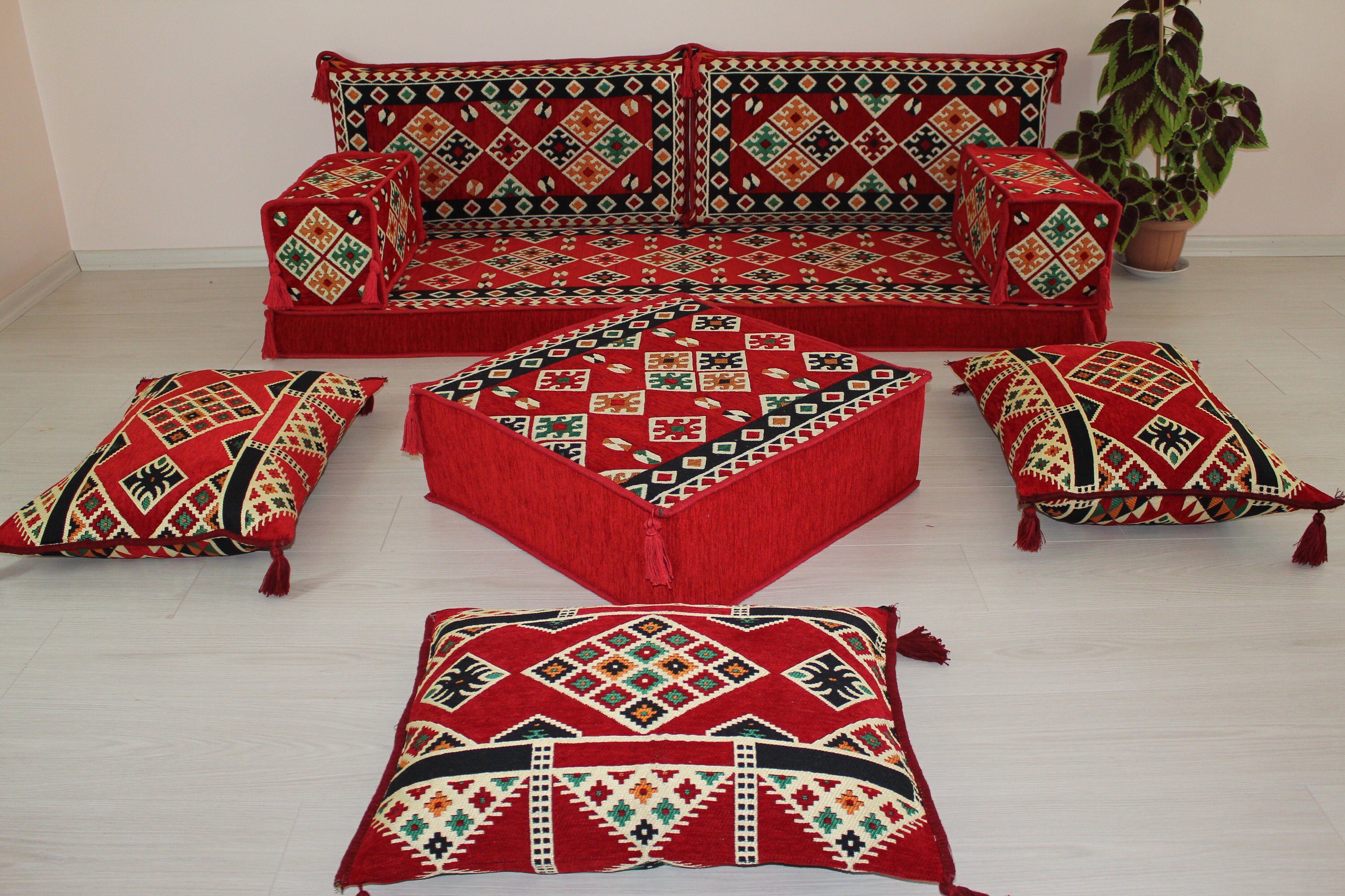 Arabische Boden Sofa Set arabischen Stil Majilis Boden Etsy