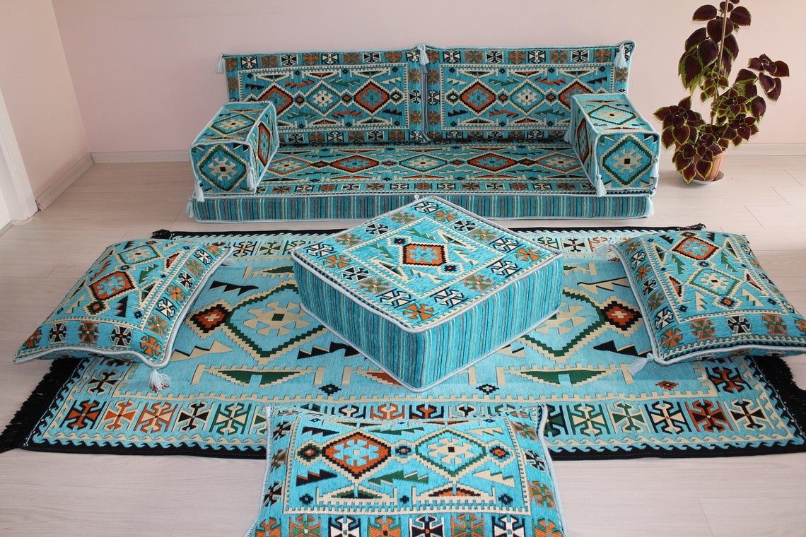 Sofá cama árabe Sofá set sofá de estilo árabe majlis piso Etsy