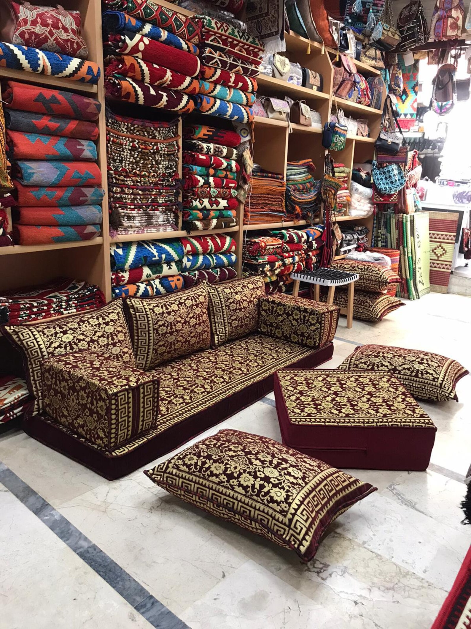 Arabic style majlis floor sofa setfloor couchoriental floor Etsy