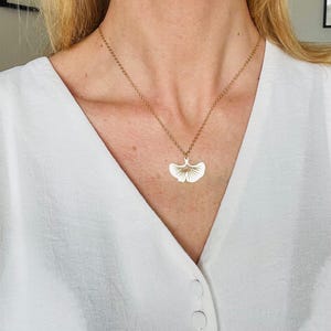 Ginkgo Necklace