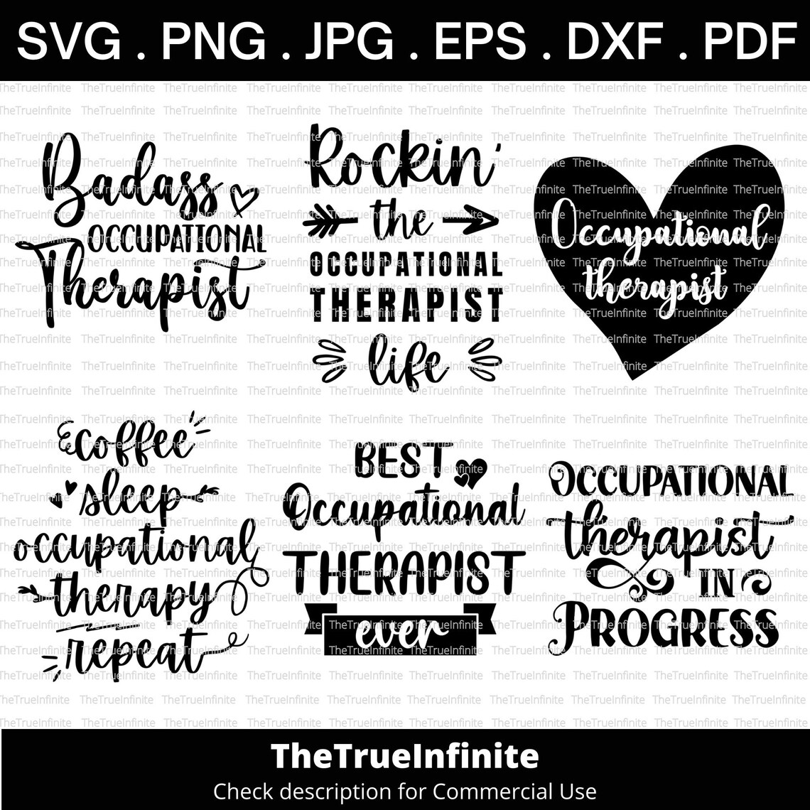 Occupational Therapist Svg Bundle Funny Occupational Therapy - Etsy