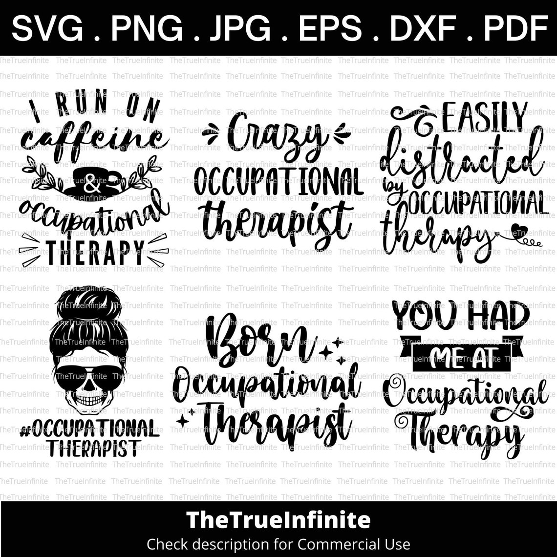 Occupational Therapist Svg Bundle Funny Occupational Therapy - Etsy