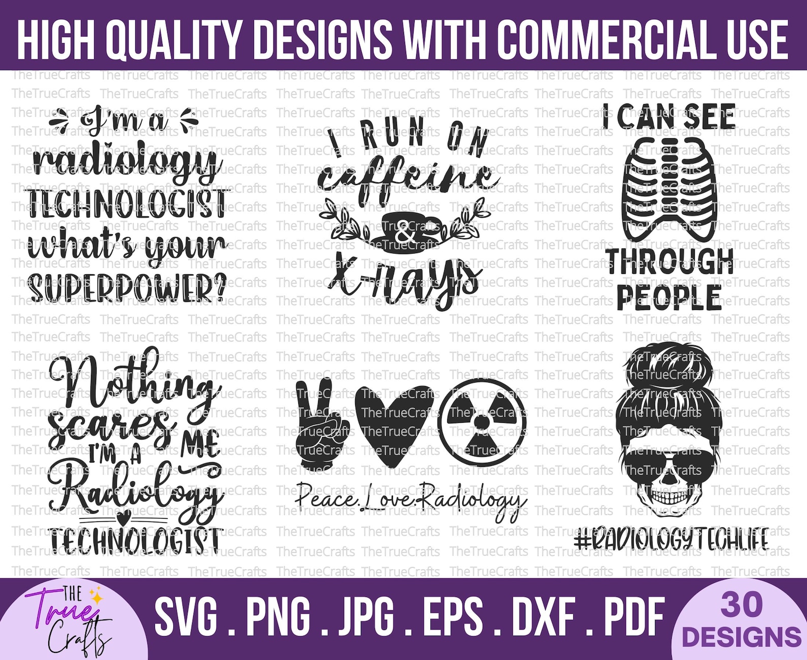Radiology Technologist Svg Bundle Funny Radiology Tech Svg, Xray Tech