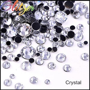 Crystal Hotfix DMC Strasssteine div. Größen