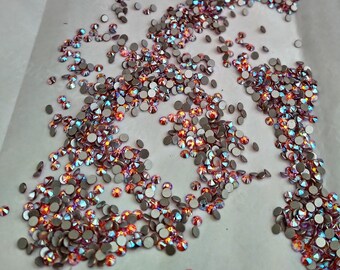 SS6 Rose Swarovski Xilion Rose No-hotfix 2058 Rhinestones - Etsy