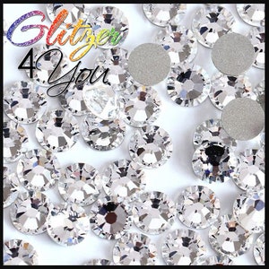 Crystal DMC rhinestones No-Hotfix various sizes for nail art