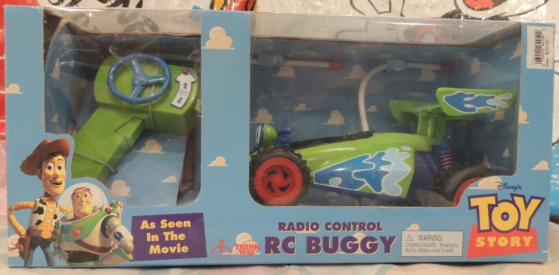 Disney Pixar Toy Story Radio Control RC BUGGY by Thinkway Toys Etsy