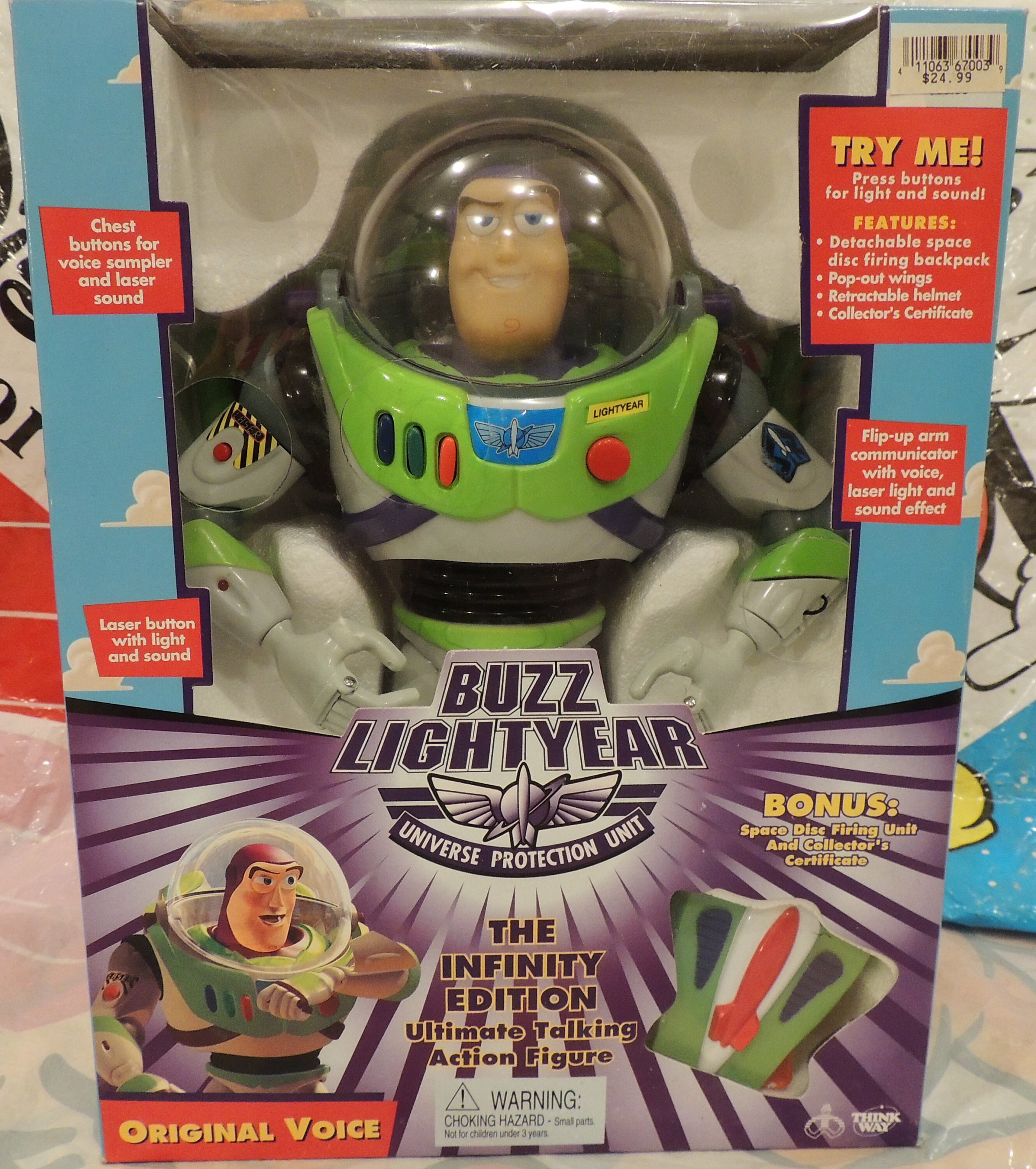 Buzz lightyear infinity edition Clearance