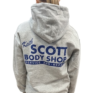 Keith Scott Body Shop Tv Show Pullover  - One Tree Hill - Hoodie