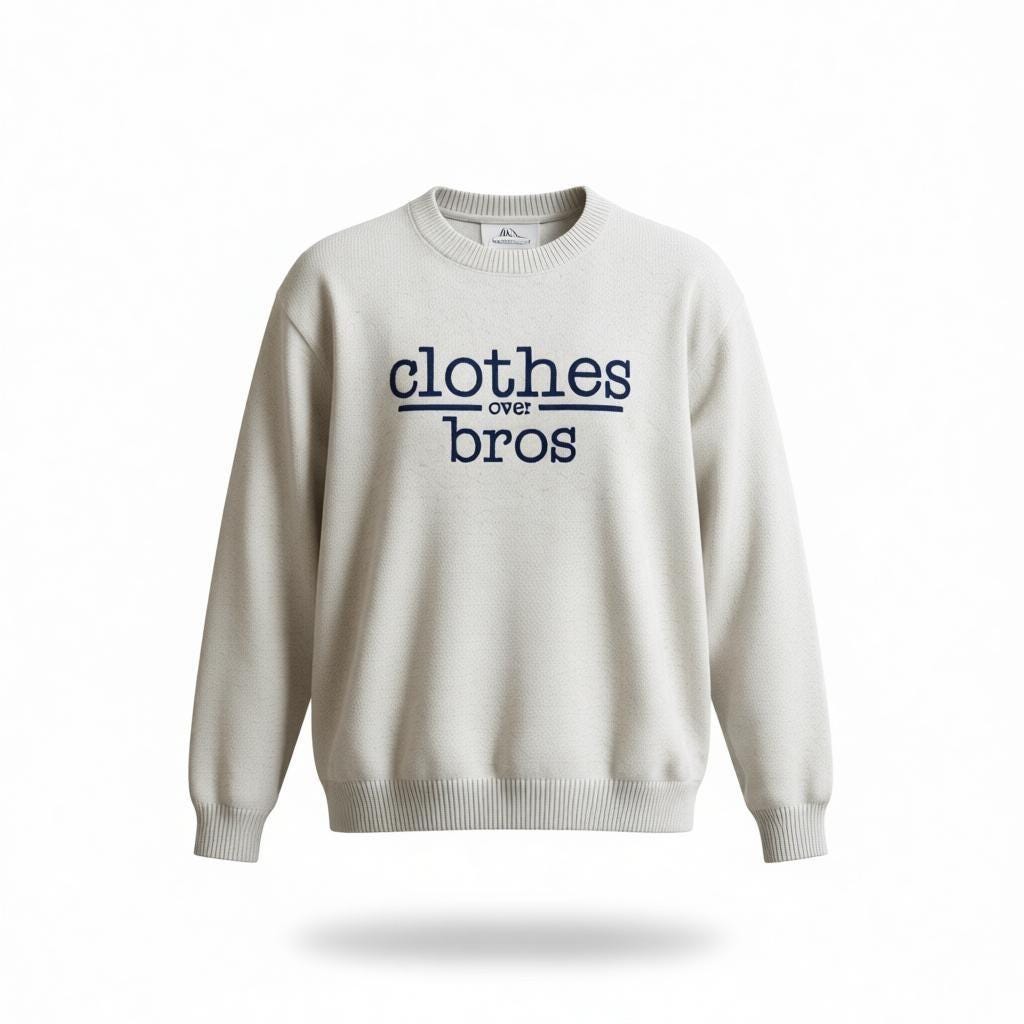Clothes Over Bros Nantucket Tv Embroidered Sweatshirt One Tree