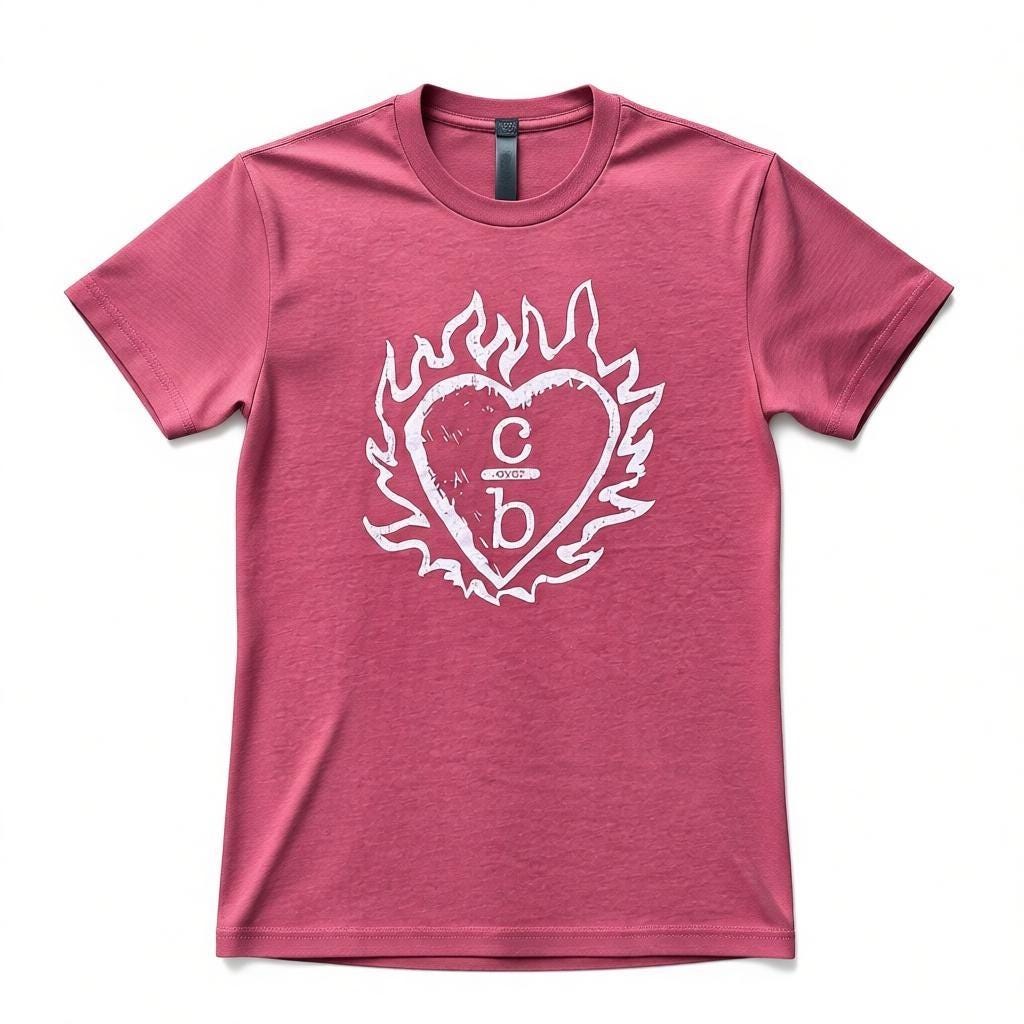 Flame Heart Clothes Over Bros - One Tree Hill - T Shirt - Multiple