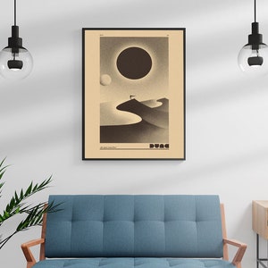Dune Movie /Original Art /Poster Film /Poster Unframed /Wall Art Poster /Canvas Print