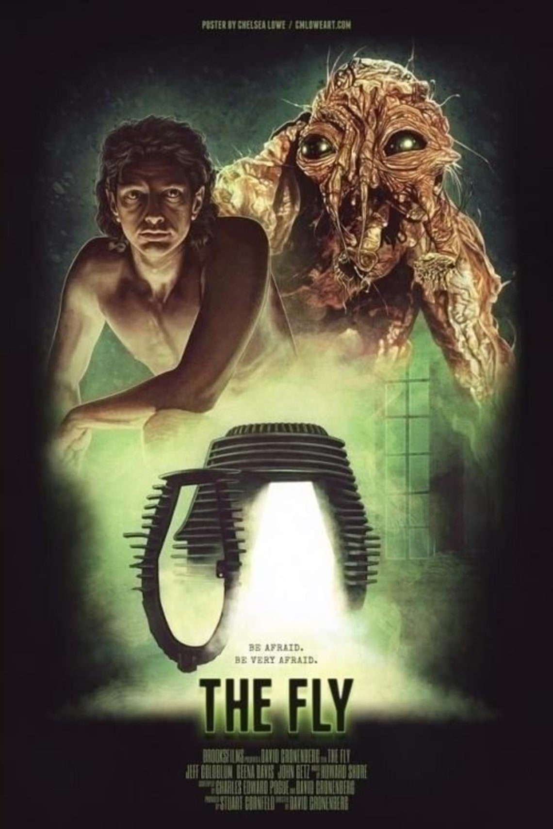 The Fly Movie /original Art /poster Film /poster Unframed /poster Wall Art /canvas Print Etsy