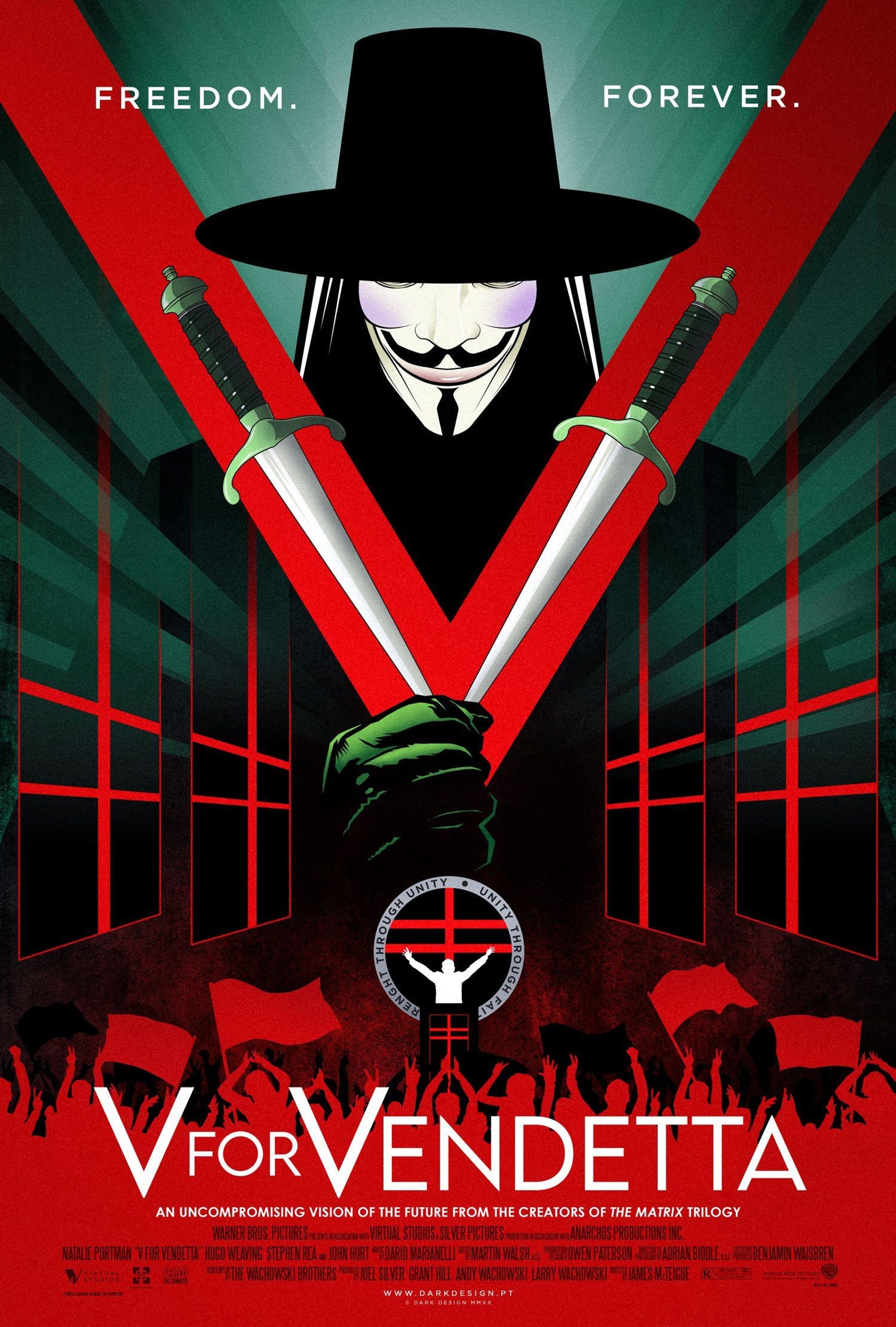 V for Vendetta Posters Movie Original Art Poster Film Poster | Etsy