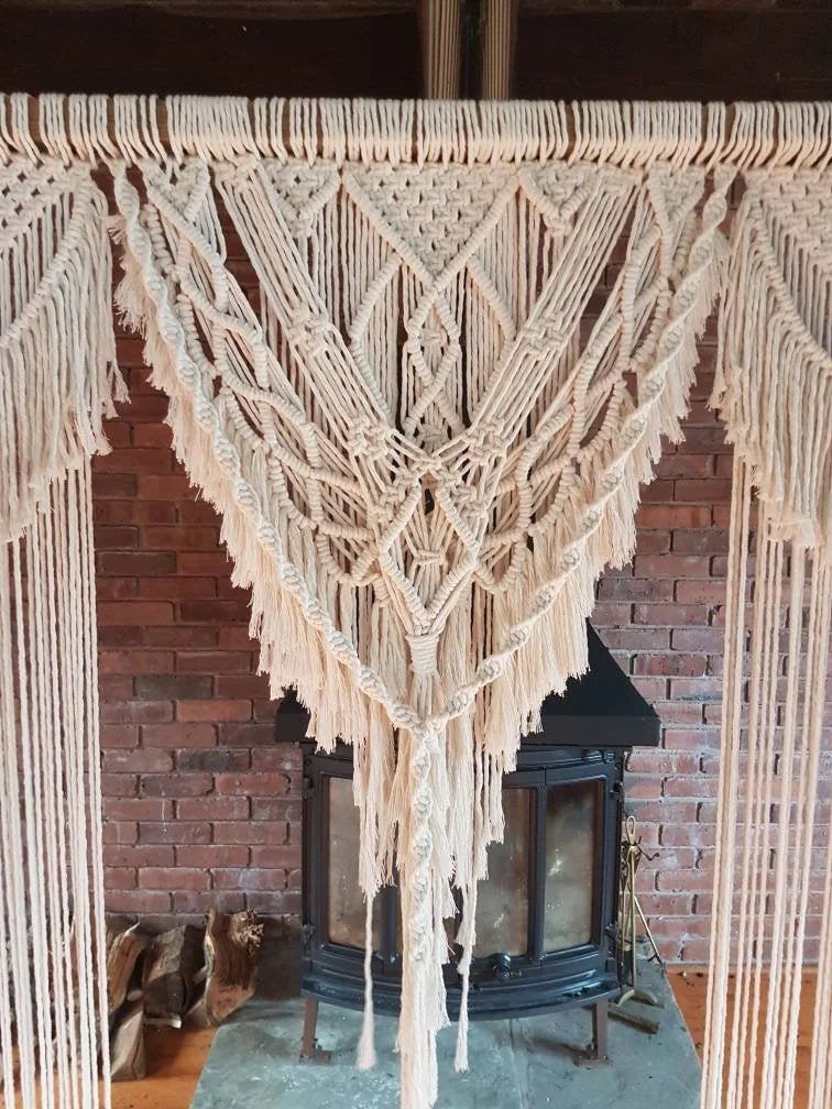 2023 Sale Macrame Wedding Backdrop Macrame Wall Hanging Etsy