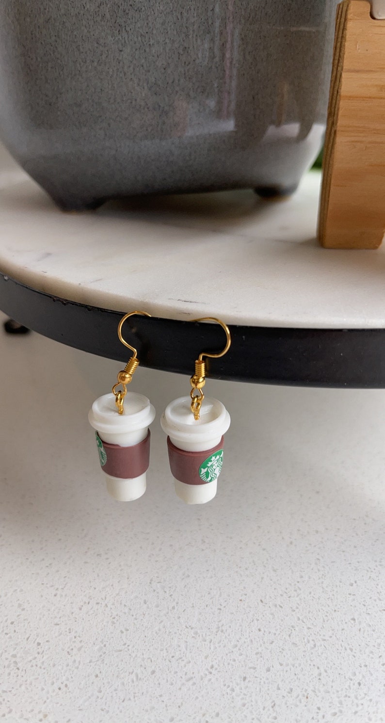Starbucks Coffee Earrings