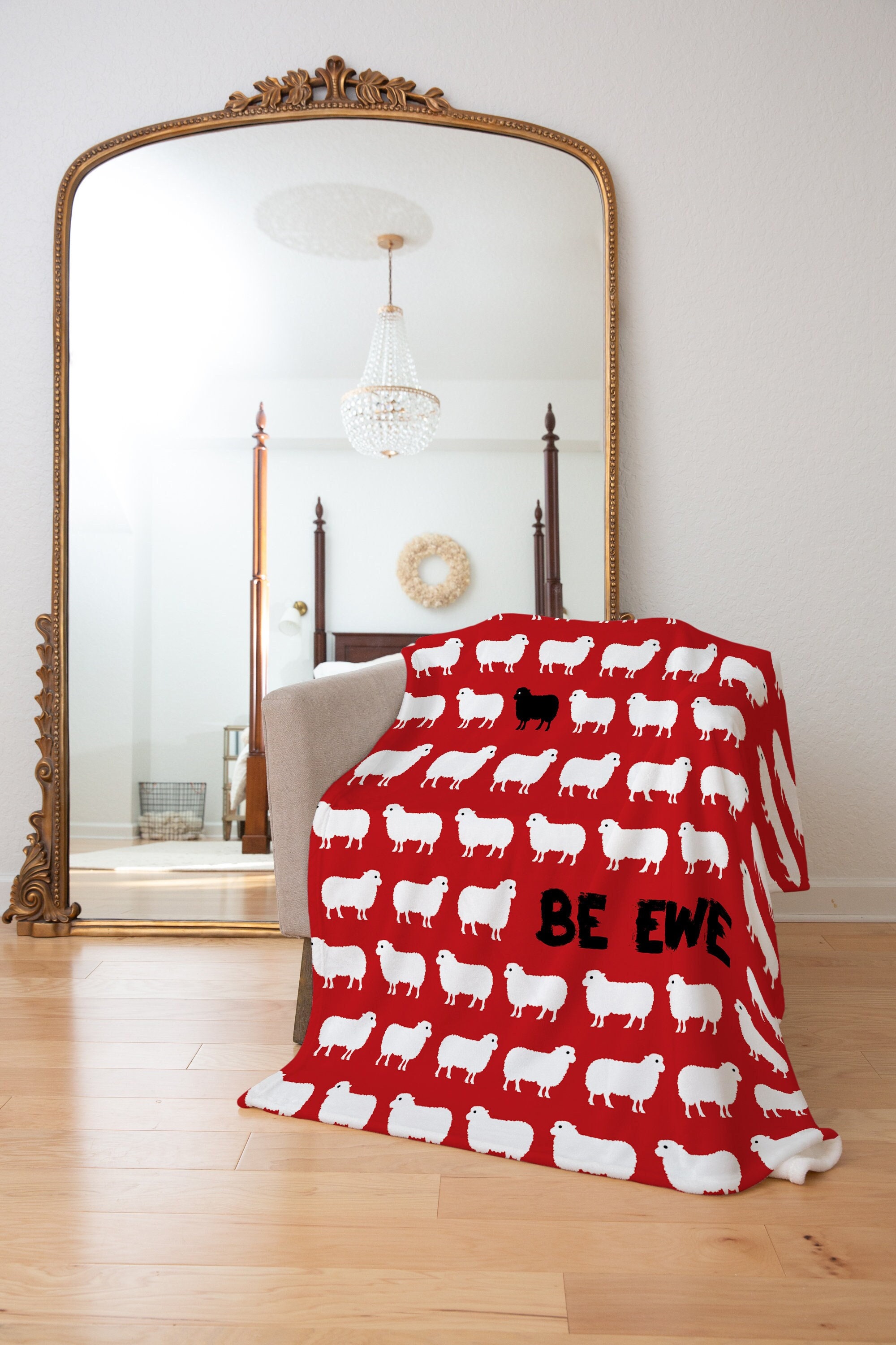 Black sheep blanket hotsell