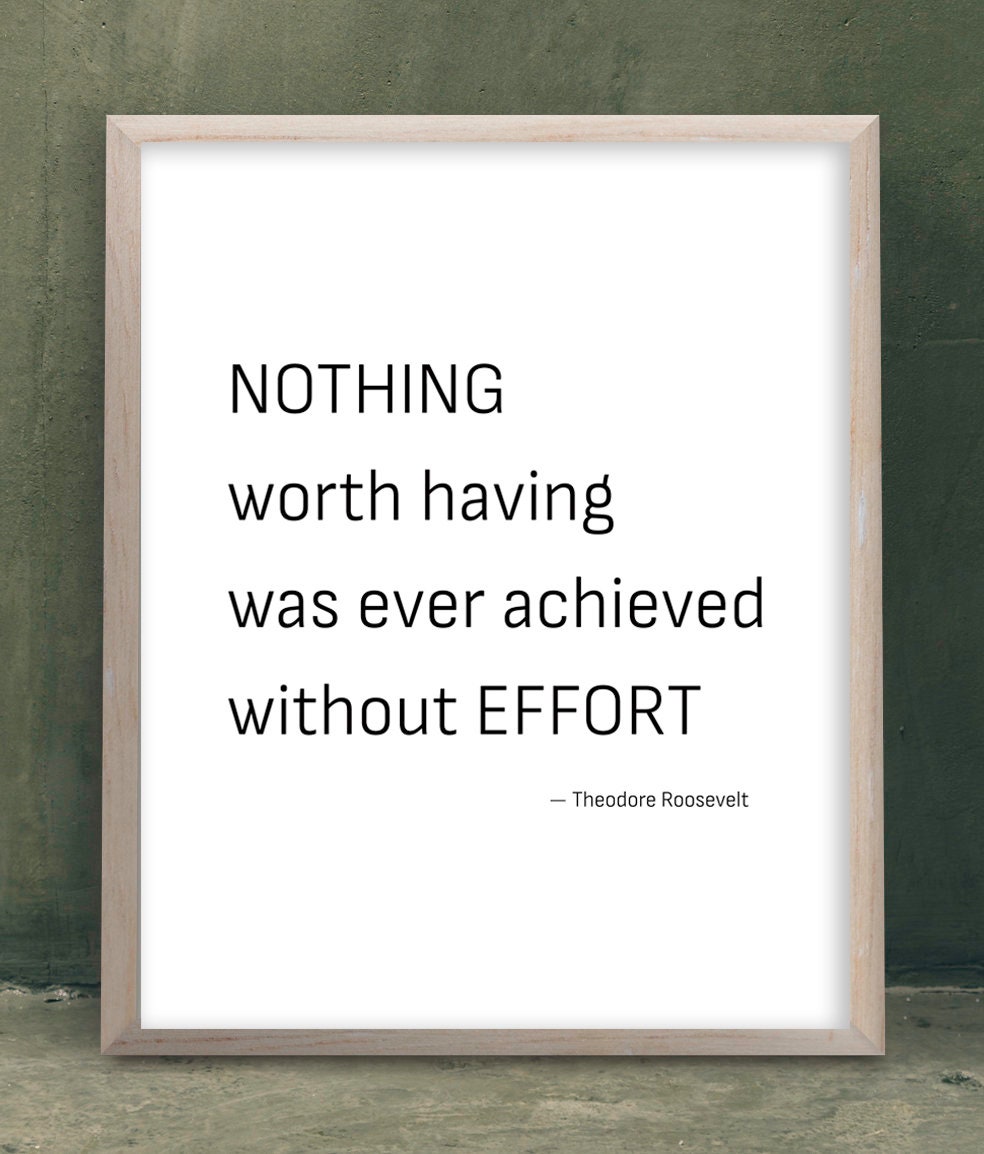 Set of Inspiring Quotes, Wall Art, Instant Download, Printable, Black ...