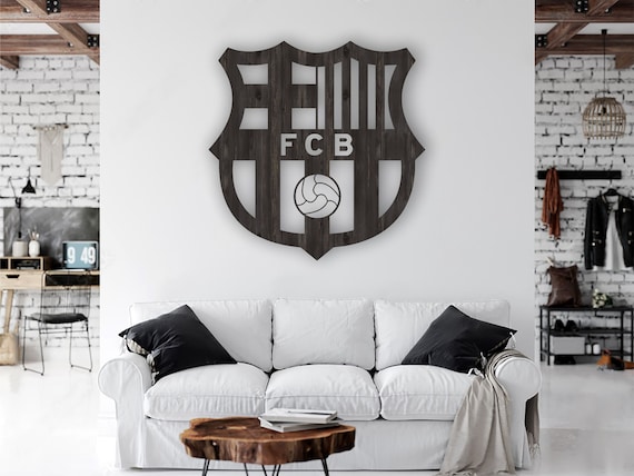 Barcelona Logo Wall Painting, Barcelona Wall Art, Barcelona Wall Decor