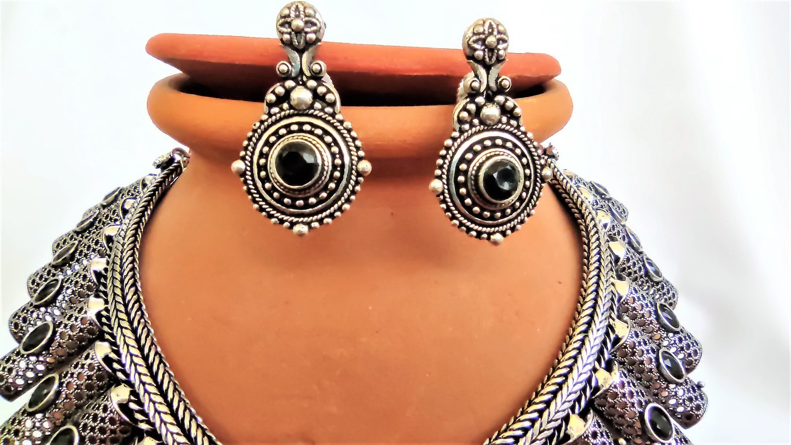 Choker Necklace Indian Jewelery Traditional Jewellery Etsy
