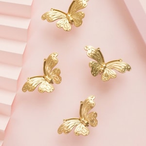 Beautiful Butterfly Brass Knob | Pull Handle | Drawer Handle | Door Knob | Cupboard handle | Kitchen handle | Dresser Knob