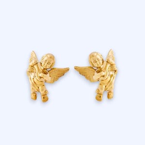 Gold Little Angel Knob | Beautiful Knob | Drawer Knob | Brass Knob | Kitchen Cabinet Knob | Brushed Gold | Brass Knob