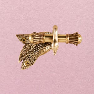 Schöner Schwan aus Messing | Gold Schwan Kleiderhaken | Wandhänger | Tierhaken | Gold Wandhaken | Neues Haus Geschenk | Hochzeitsgeschenk