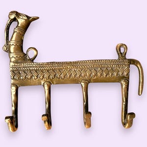 Vintage Style Camel Solid Brass Hook | Beautiful Coat Hook | Tribal Hook Wall Hanger | Vintage Hook | Gold Coat Hook | Animal Hook Hanger
