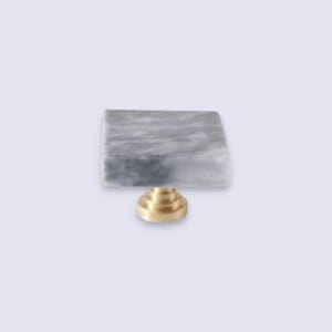 Beautiful Marble Brass Knob | Pull Handle | Drawer Knob | Furniture Knob | Cabinet Knob | Gold | Natural Stone | Brass Handle | Pull