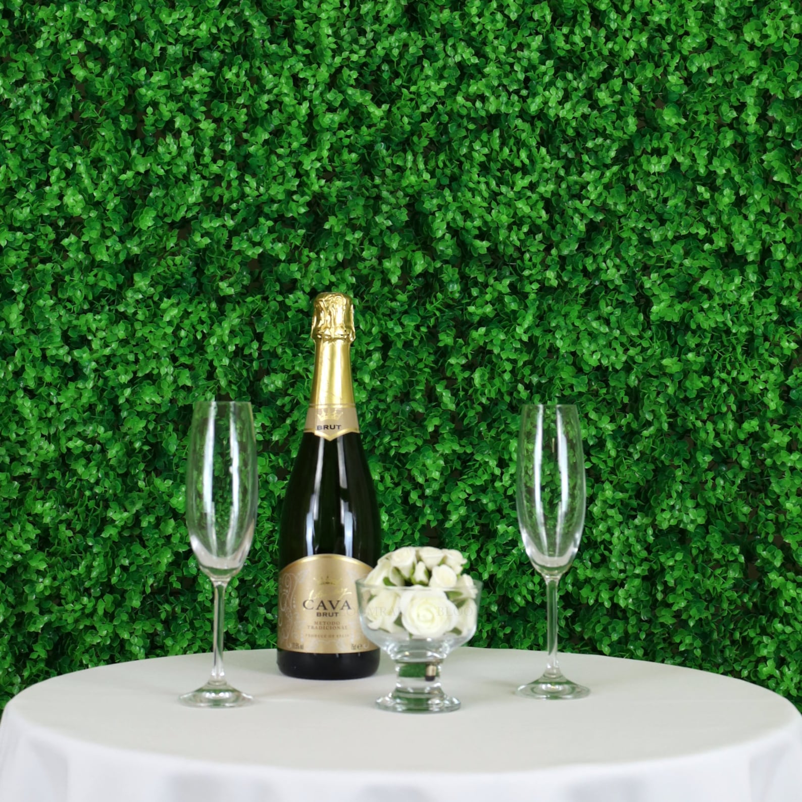 Green Artificial Foliage Wall Panel Fake Greenery Tile Etsy UK