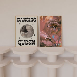 Disco Ball Digital Print, Disco Art Print, Disco Party Decor, Disco Room Decor, Disco Aesthetic, College Apartment Decor, Cute Dorm Decor