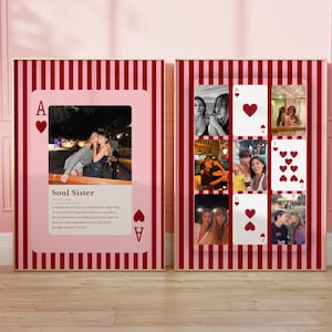 Personalized Best Friend Gift SET 2, Custom Photo, Best Friend Birthday Gift, Trendy Print, Unique Birthday Gift, Custom Gift With Photo