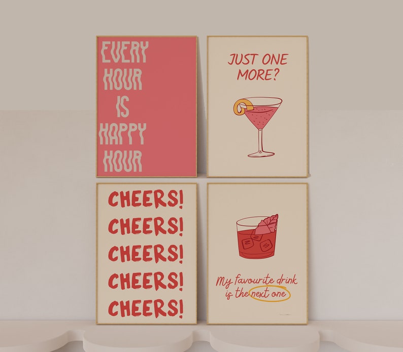 Trendy Bar Wall Decor Home Decor Bar Cart Cocktail Wall Art Drinks trendy-bar-wall-decor-home-decor-bar-cart-cocktail-wall-art-drinks