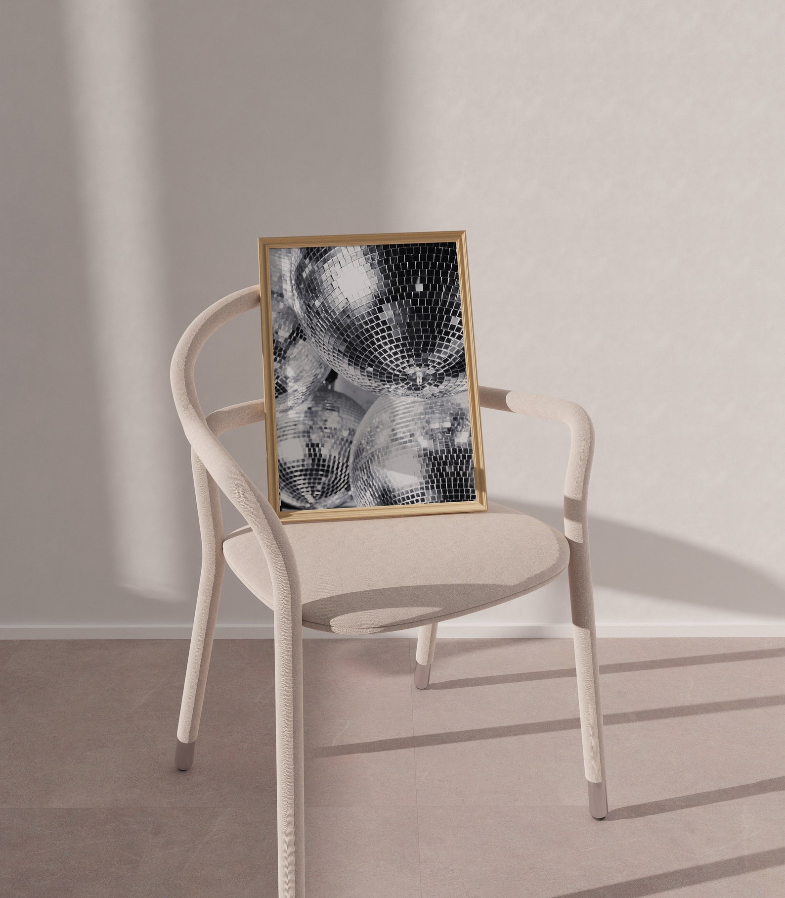Black And White Disco Lounge Mönchengladbach Black and White Disco Ball Print, After Party Wall Art, Black and White