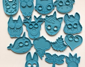 cow defense keychain