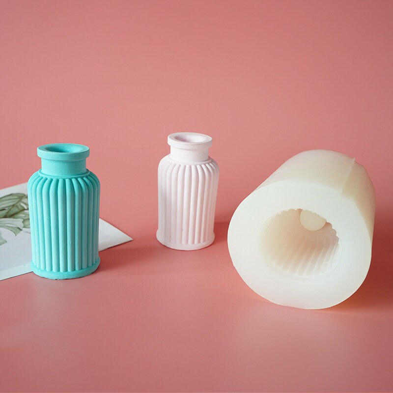 Flower vase silicone molds Vase mold for resin Plaster Vase Etsy