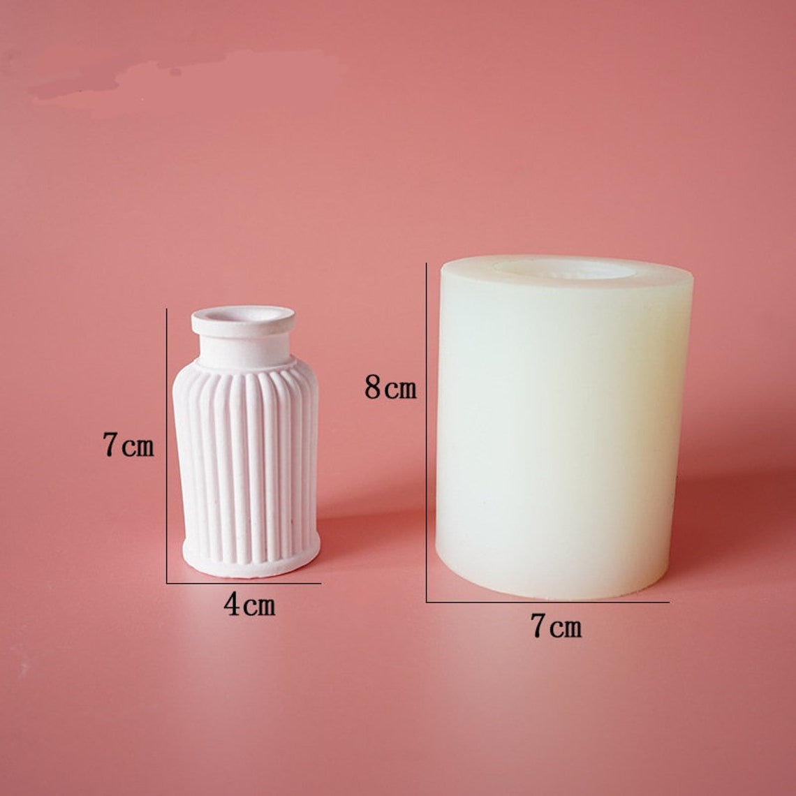 Flower vase silicone molds Vase mold for resin Plaster Vase Etsy