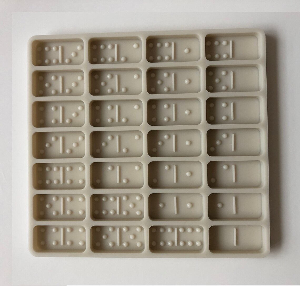 Professional Domino Mold Standard Resin Mold Domino Silicone Etsy