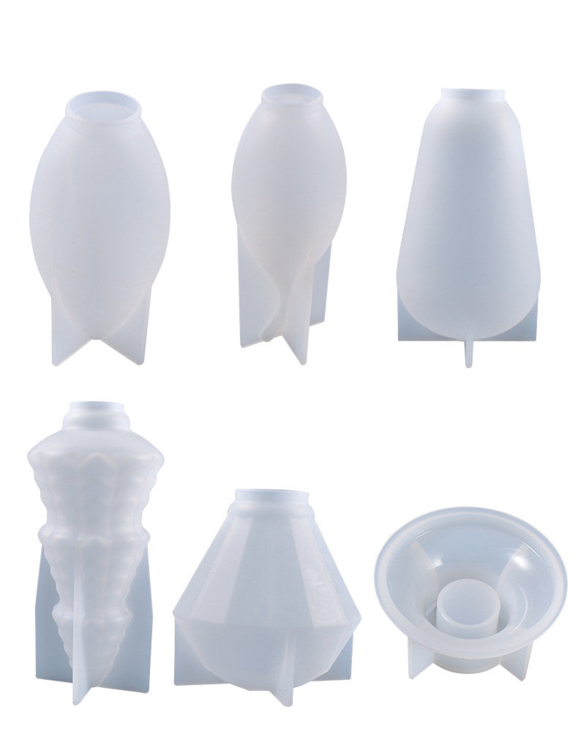 DIY light bulb resin molds LED light bulb silicone mold lamp Etsy