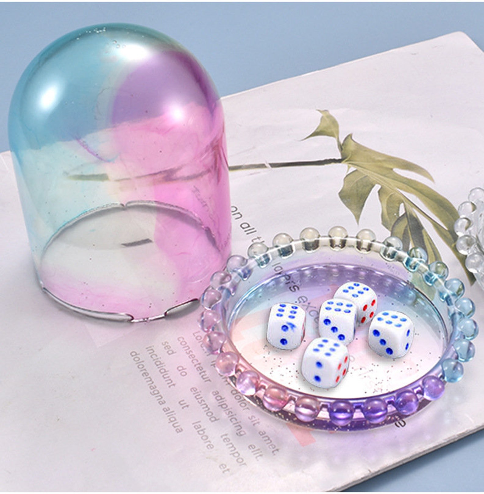 Bell Jar Mold Silicone Dice Box Mold Game Holder Mold Etsy