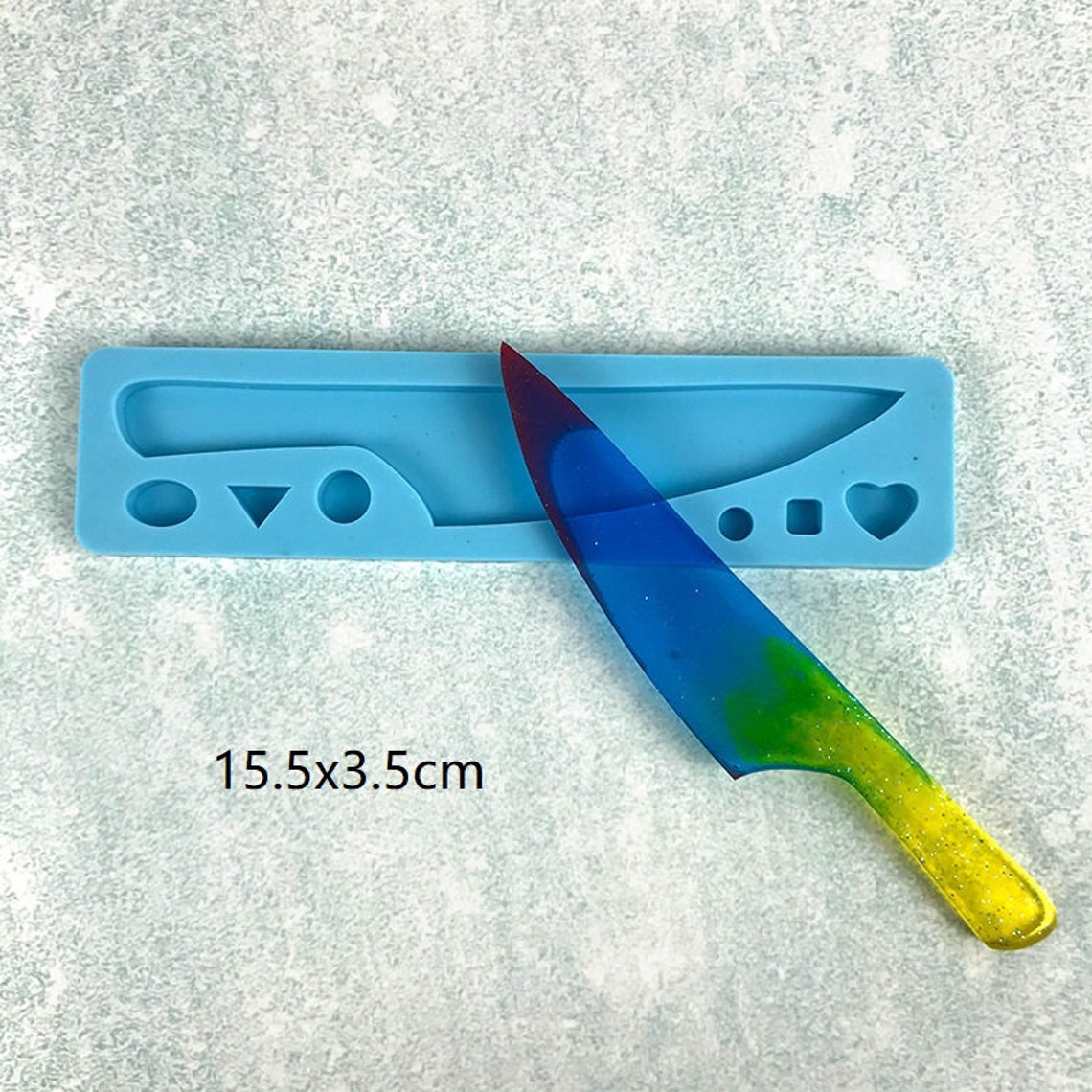Knife Silicone Mold Epoxy Resin mold Keychain mold Jewelry Etsy