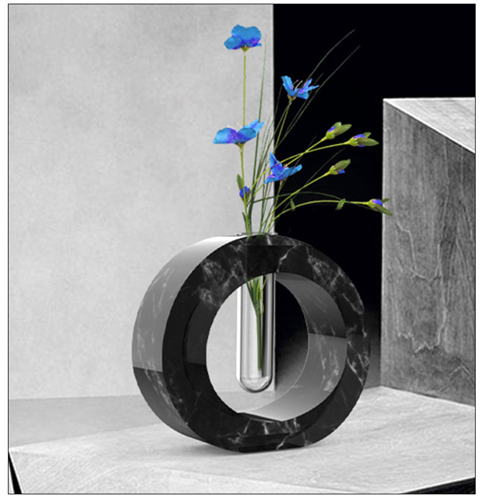 Modern contracted vase mold Epoxy Resin Flower branch culture Etsy