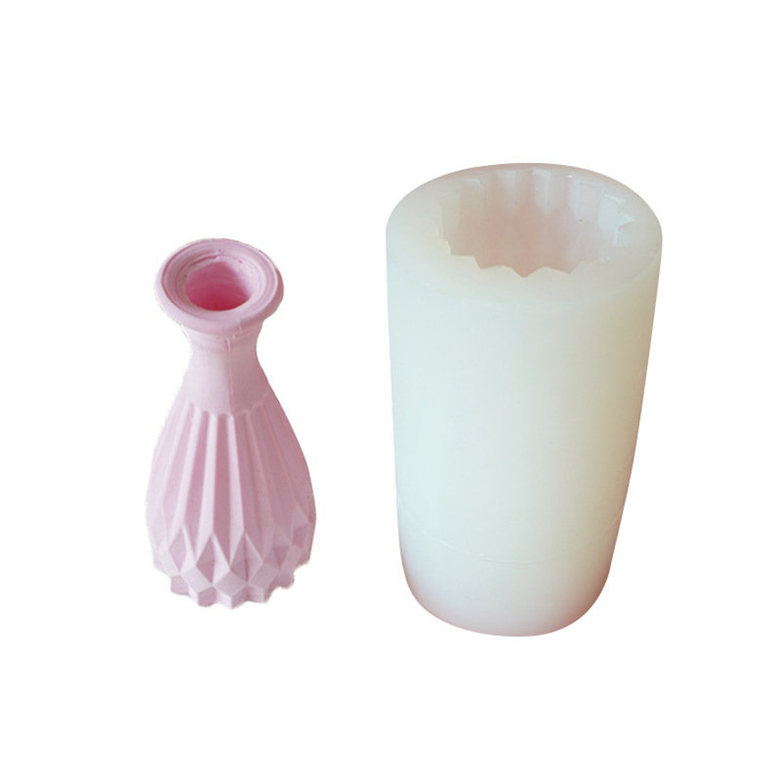Flower vase silicone molds Vase mold for resin Plaster Vase Etsy