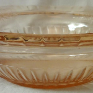 Mayfair Pink Bowl 7&quot; Hocking Glass Company