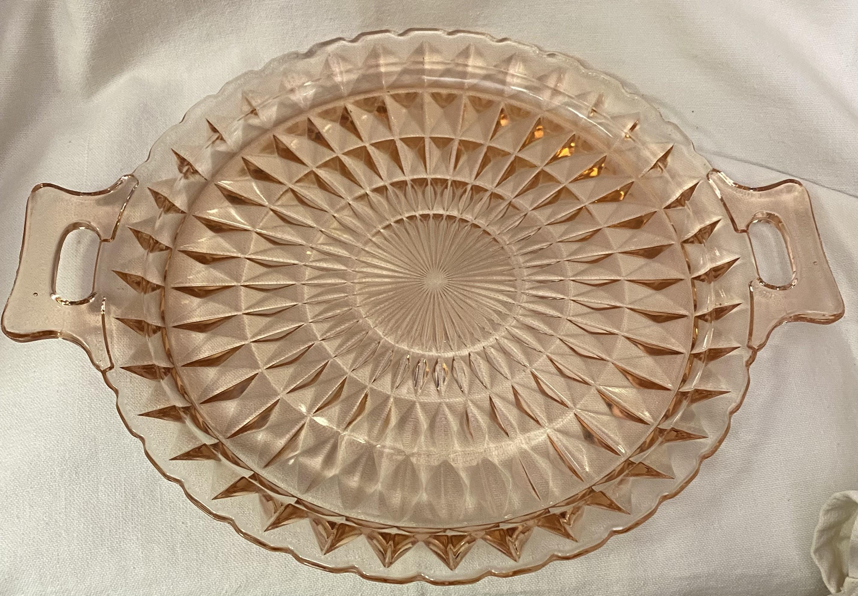 Assiette en verre d'art vintage, années 1970 - En vente sur