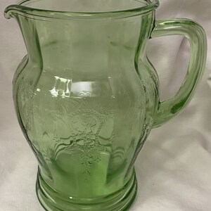 Cameogroene kan 8,5&quot; 56 oz Hocking Glass Company